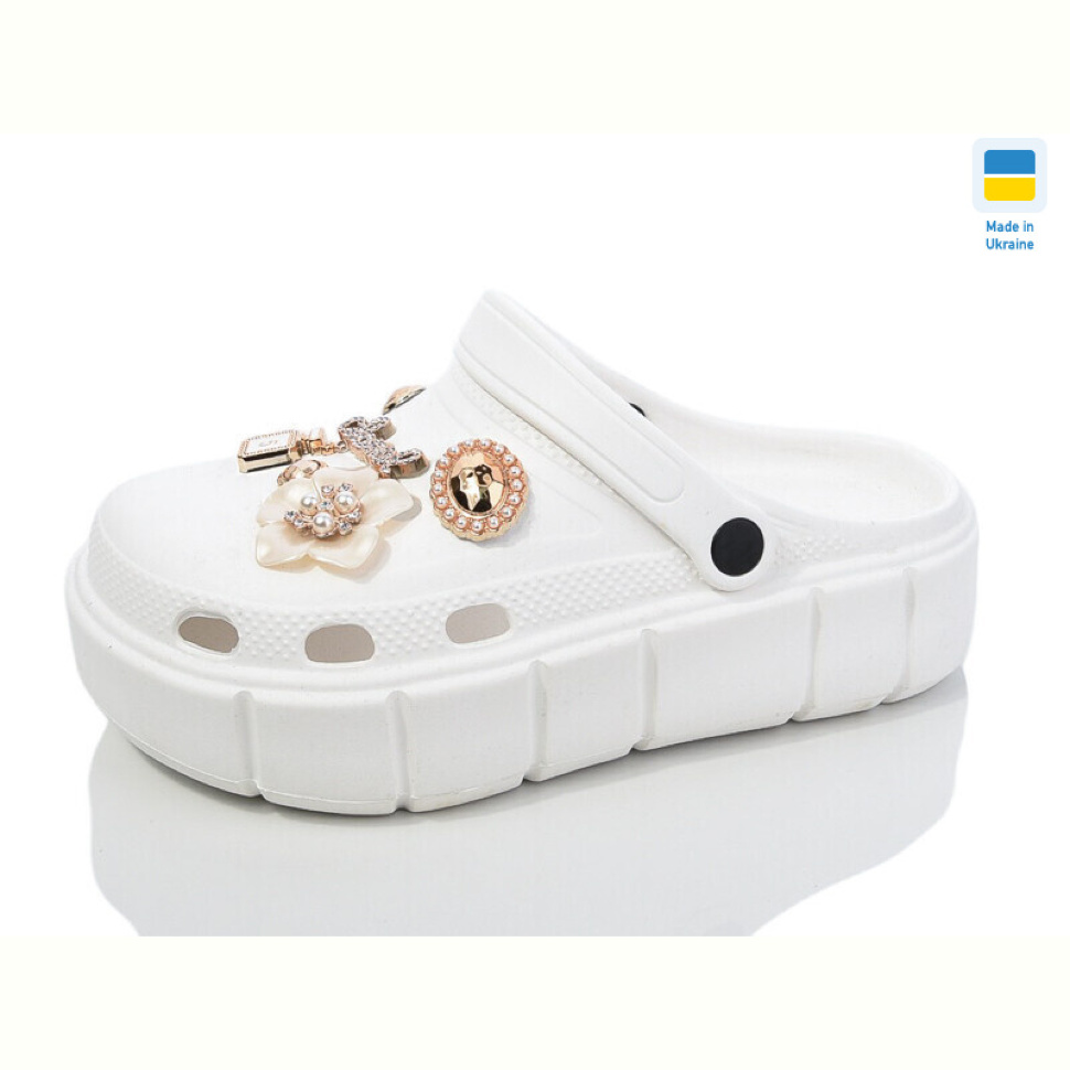 Кроксы Крок 152-2-8 білий