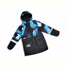 Куртка Kids-modnik 22099 синій з чорним