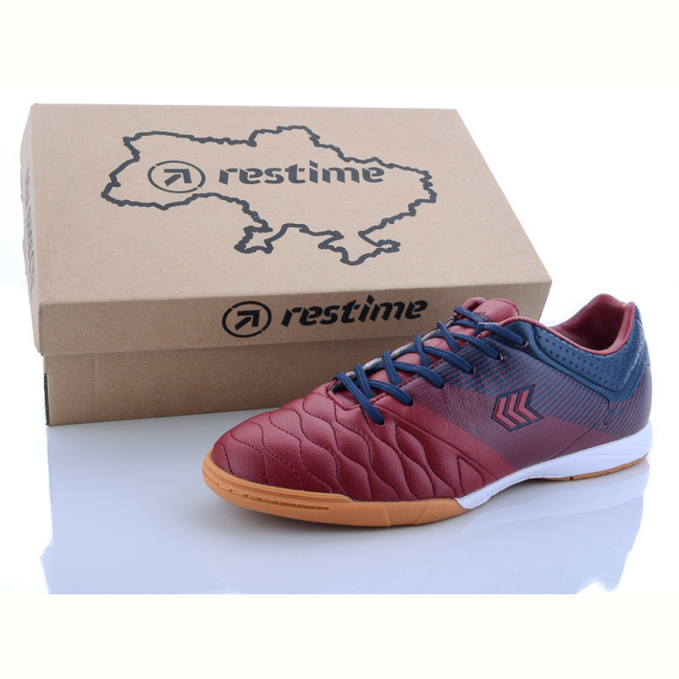 Футбольная обувь Restime DMB20810 d.red-navy