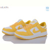 Кроссовки Ailaifa AJ06 white-yellow