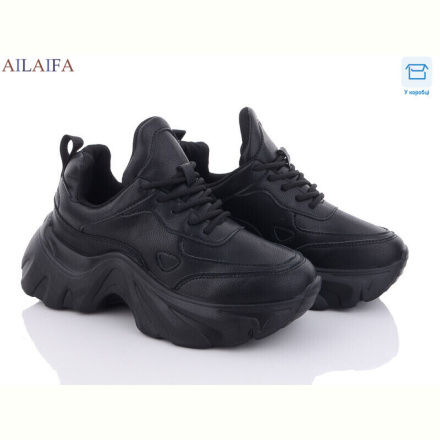 Кроссовки Ailaifa K8011 black