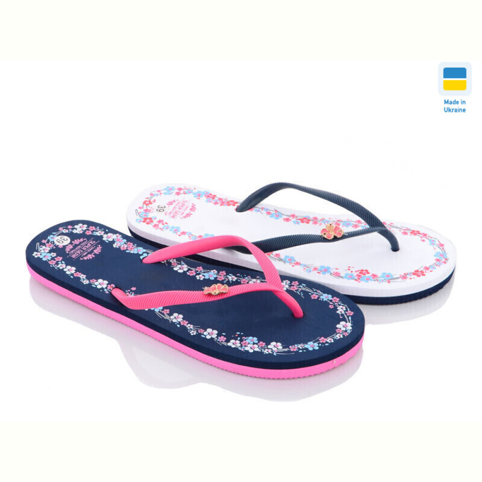 Шлепки Цветик B1488 mix