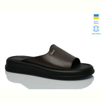 Шлепки Sali 504 корич.к.