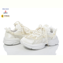 Кроссовки Clibee-Doremi A2402 white-beige