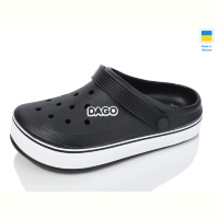 Кроксы Lot Shoes N419 чорний