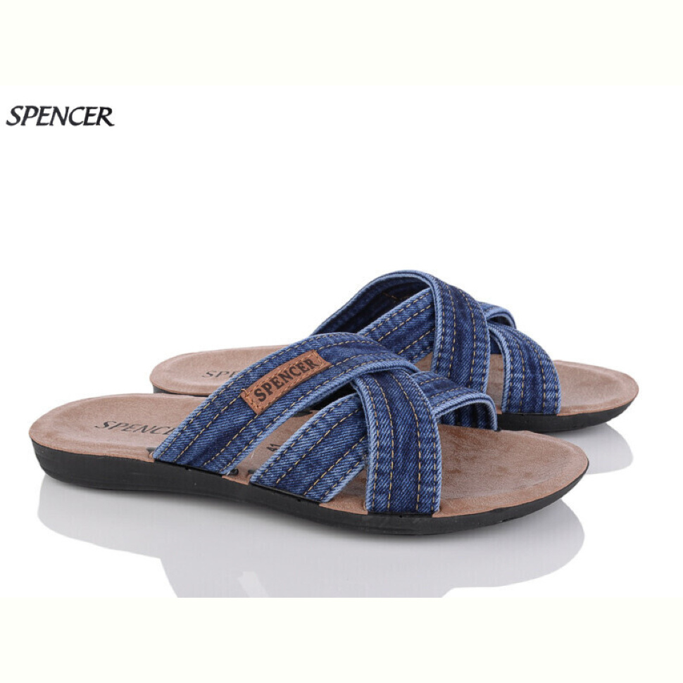 Шлепки Spencer 3310 джинс