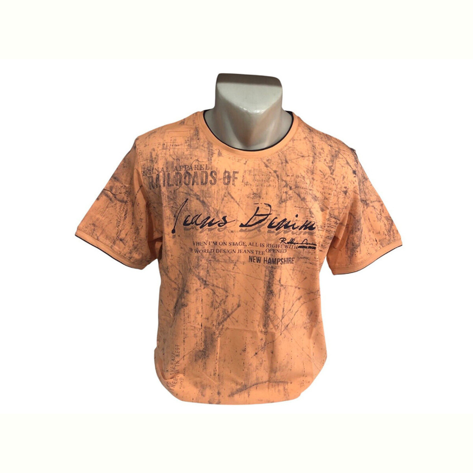 Футболка TurkishBrend 9845 помаранчевий