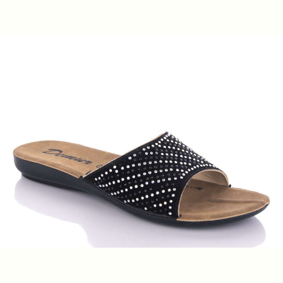 Шлепки DeMur W26-3050 black