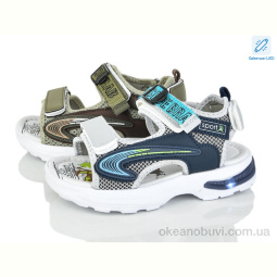 Сандалии Poni kids 2630-1B LED mix