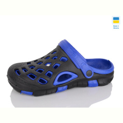 Кроксы SANLIN 2 308 чорно-синій