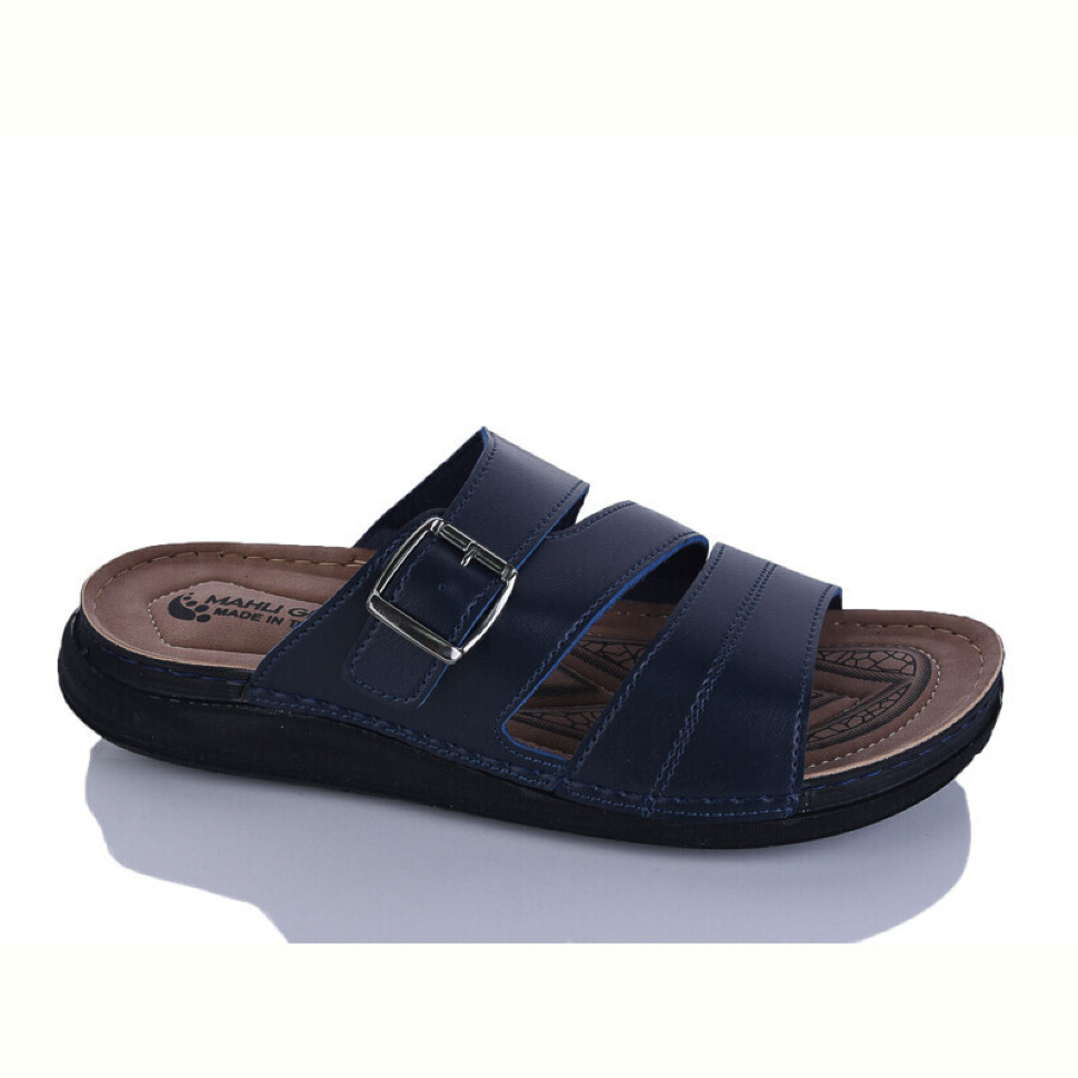 Шлепки Oscar 01-17 синій к.