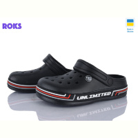 Кроксы Roks 602 чорний