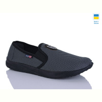 Слипоны Inblue G144 сірий