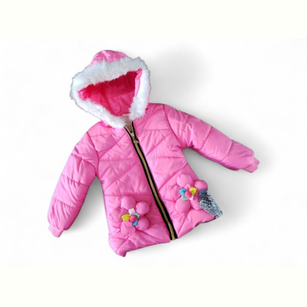 Куртка Kids-modnik F366 рожевий єврозима