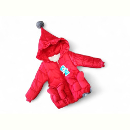 Куртка Kids-modnik F153 червоний єврозима