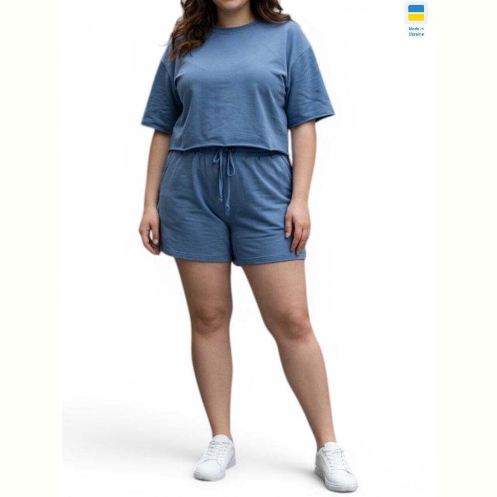 Костюм Sport style 1249 блакитний