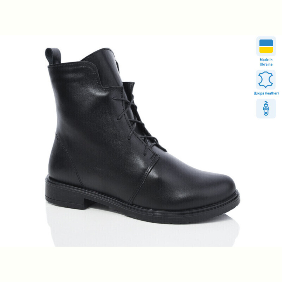 Ботинки Sali 1355 чорний к.деми