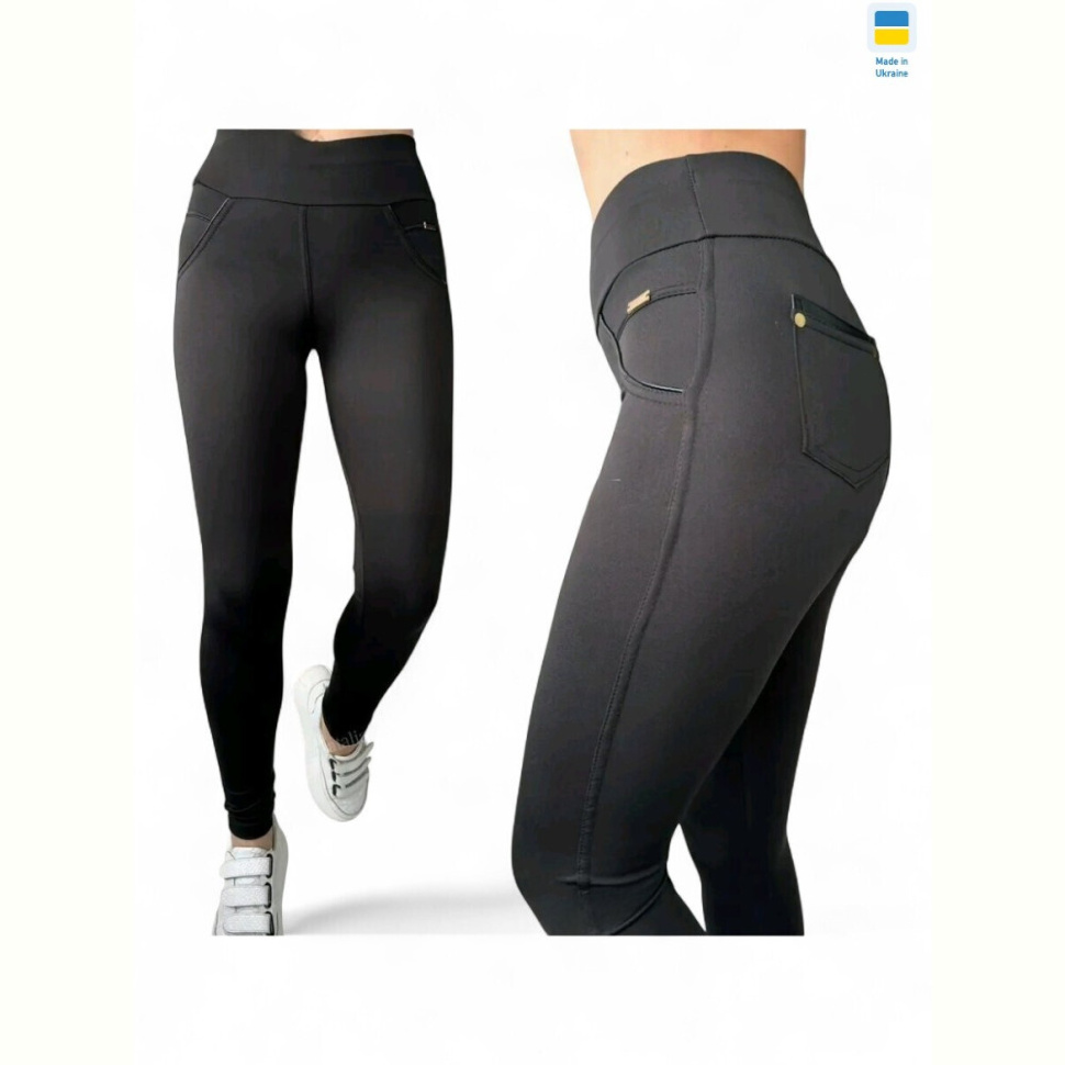 Лосины Sport style 712 чорний Лосины Sport style 712 чорний