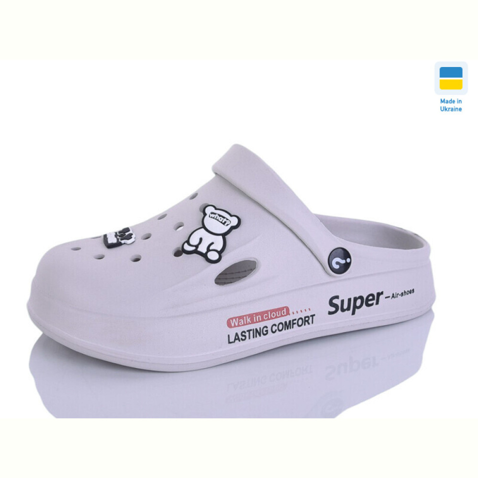 Шлепки Progress Олімп Ж108 св.сірий