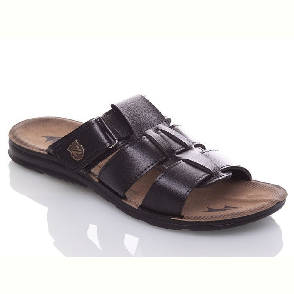 Шлепки DeMur MK2026-2-6850 black-brown