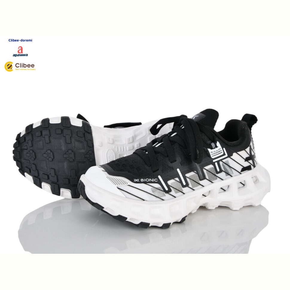 Кроссовки Clibee-Doremi A6096 black-white