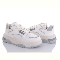 Кроссовки Violeta 149-35 white-grey