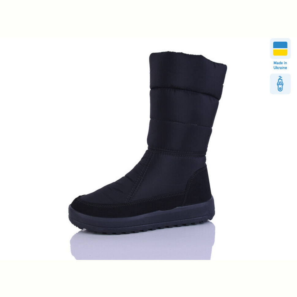 Дутики DeMur 0012-2 чорний