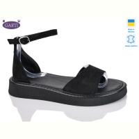 Босоножки Garti 0148 чорний замш