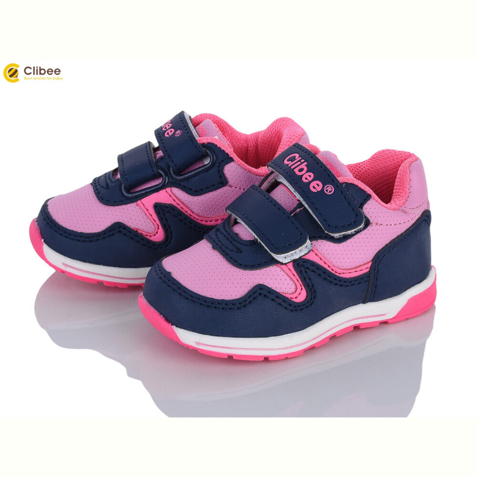 Кроссовки Clibee F655 d.blue-pink