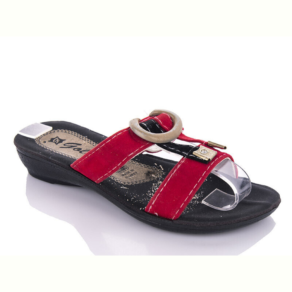 Шлепки DeMur K26-1512 red (30-35)
