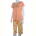 Пижама Obuvok 7141 orange (04080)