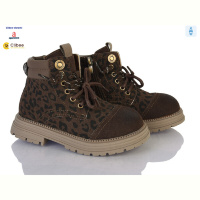 Ботинки Clibee-Doremi ABC3056 brown фліс