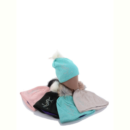 Шапка Red Hat KA977 mix фліс