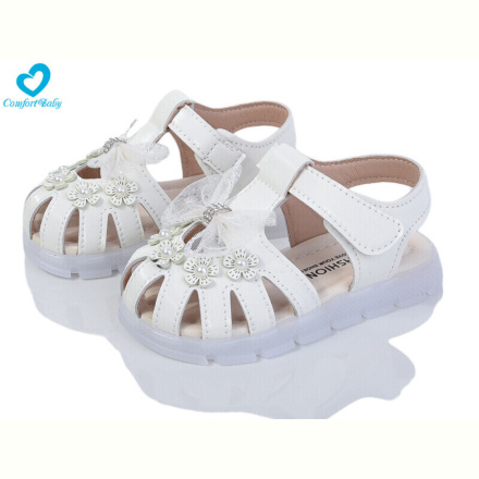 Босоножки Comfort-baby A01 білий (12-14 см)