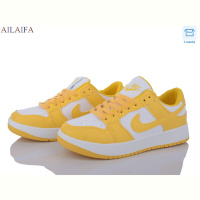 Кроссовки Ailaifa AJ06 white-yellow