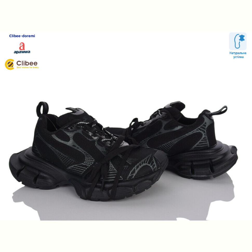 Кроссовки Clibee-Doremi D58010-6 black