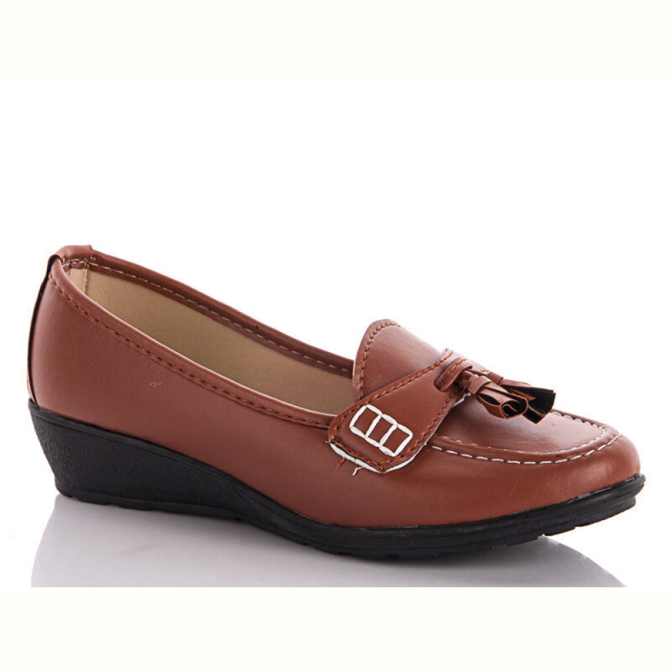 Туфли Makers Shoes Бабушка шнурок коричн