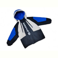Куртка Kids-modnik K25 чорний з електриком єврозима