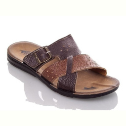 Шлепки DeMur M6835 brown-camel