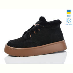 Ботинки Sali 2501-1 чорний з кор-п.зима