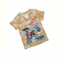 Футболка Kids-modnik 1024 Rally гірчичний