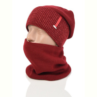 Шапка Королева HS001-7 bordo