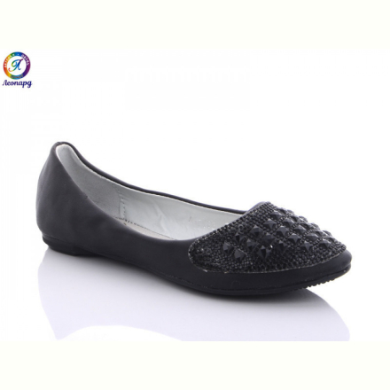 Балетки Леопард A7 blacK