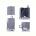 Чемодан HOROSO HOME XL106-3 grey