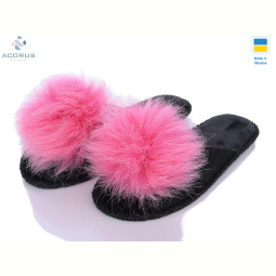 Тапки Acorus Пушки фетрові св.рожевий