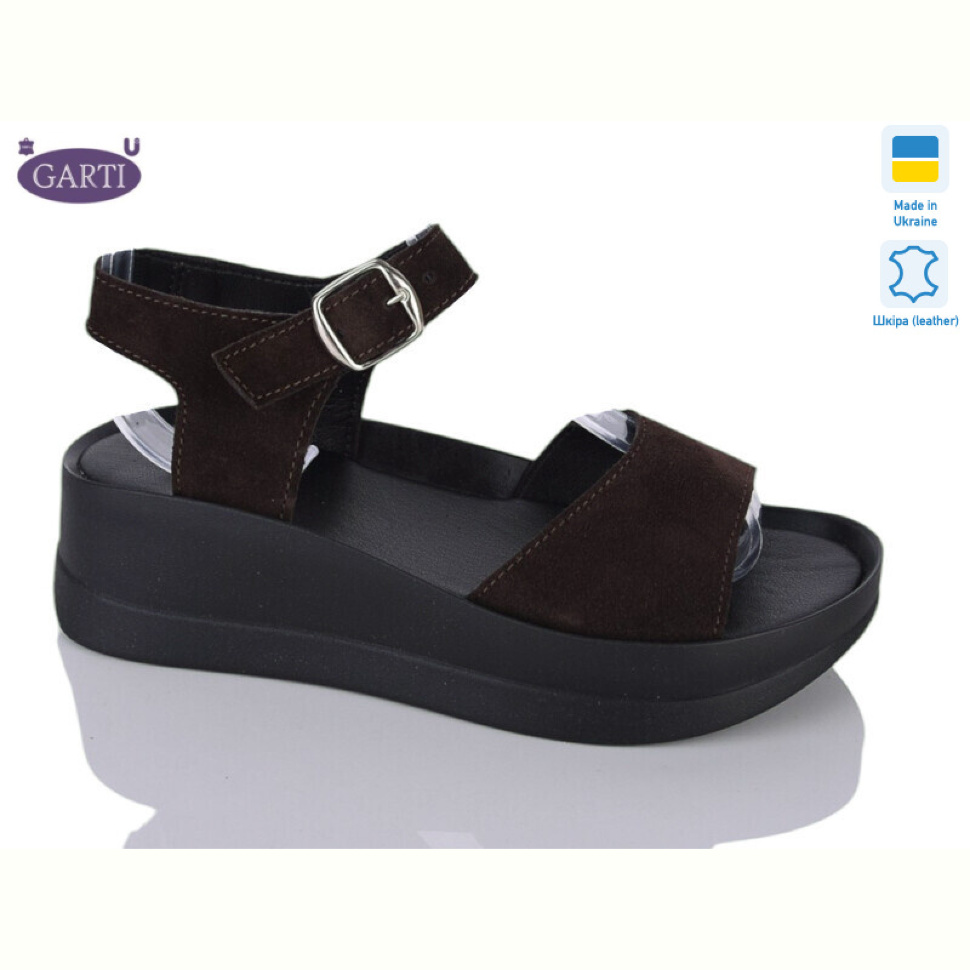 Босоножки Garti 0179 корич замш