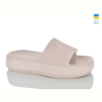 Шлепки DeMur W678 беж