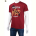Футболка BIG 3707-0085-1 bordo