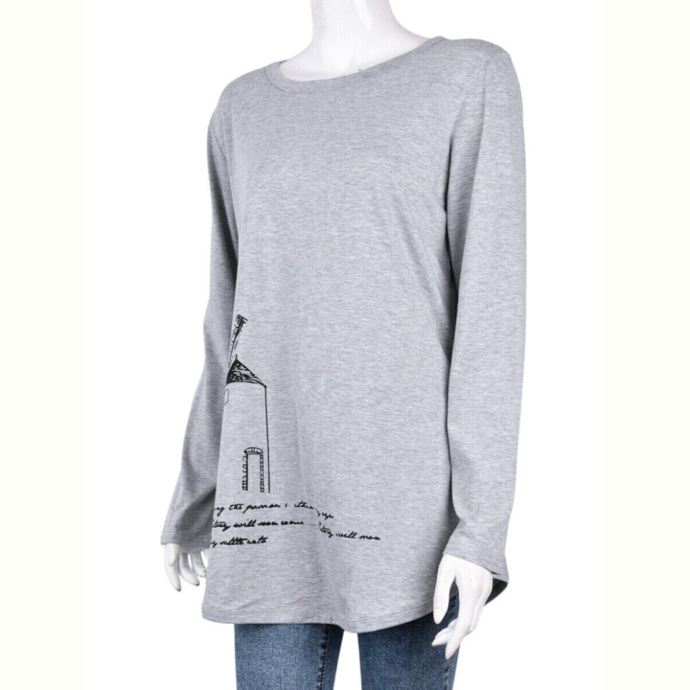 Кофта Obuvok B0103 grey (10808)