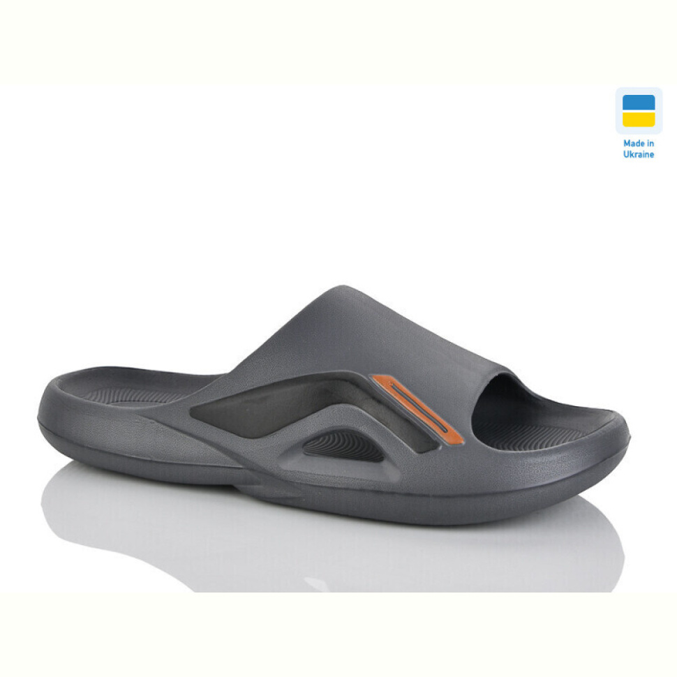 Шлепки DeMur L131 графіт